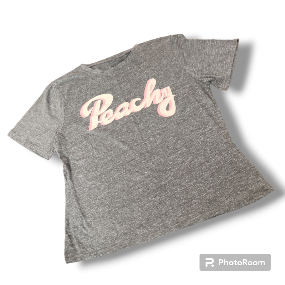 Super Soft Peachy Graphic Tee Sz XL